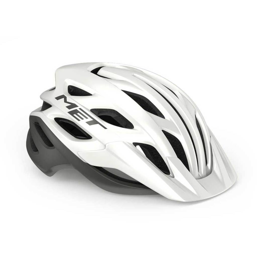 Fietshelm - MET Veleno MIPS - White Gray Fietshelm - MET Veleno MIPS - White Gray